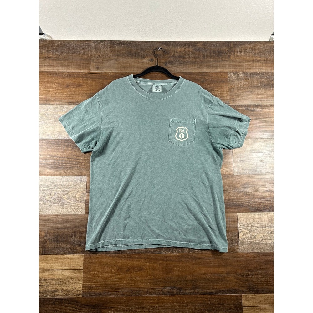 Comfort Colors Kappa Alpha Order Patton Leadership Institute T-Shirt Green Large